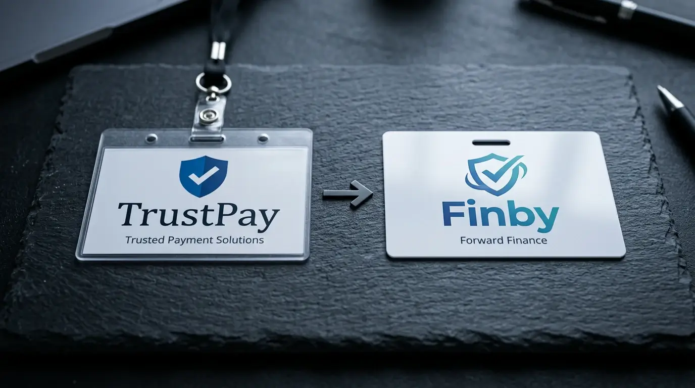 Rebrand TrustPay na Finby: nová obchodná značka platobnej brány Trust Pay a.s.